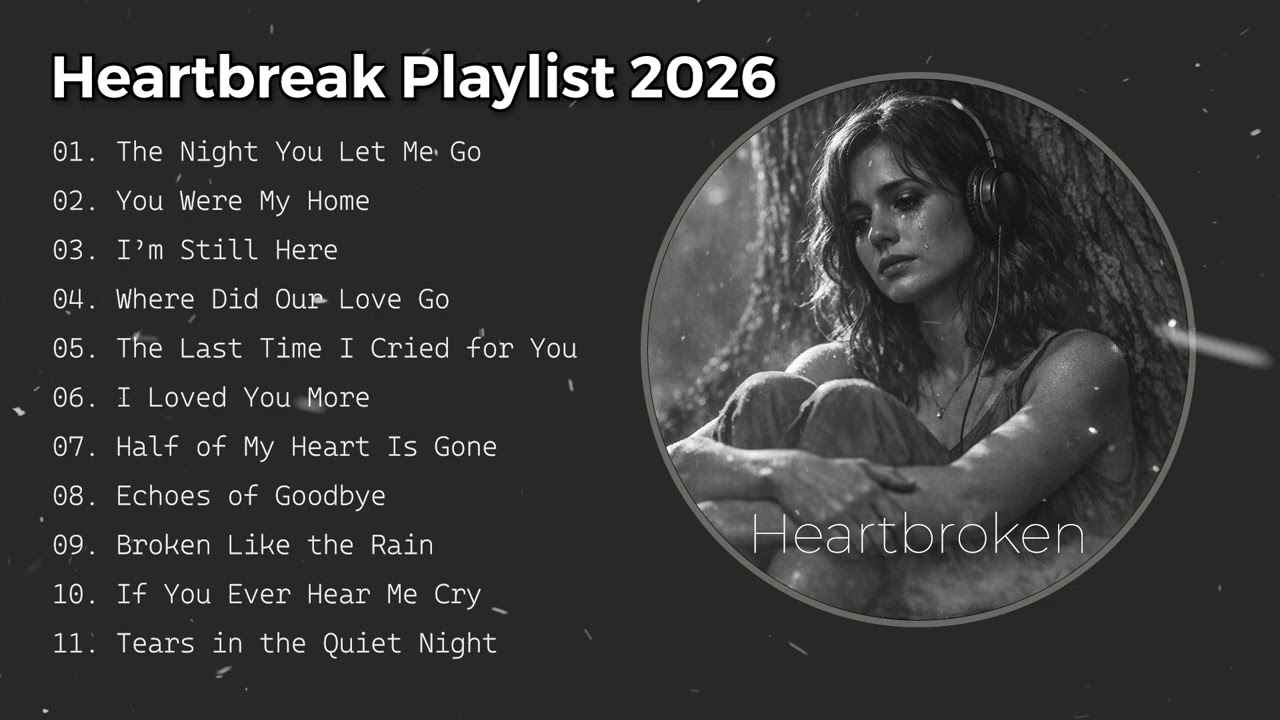 Heartbreak Songs Playlist 2026 - Heartbroken || New English Sad Songs || Good Vibes Relaxing Music