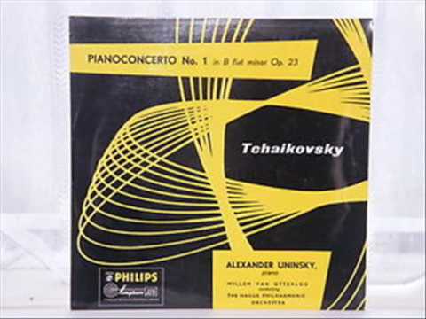 Alexander Uninsky, Tchaikovsky piano concerto no. 1 opus 23