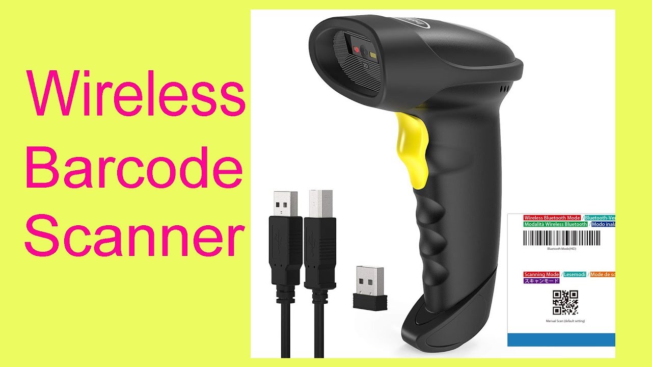 Update Best Barcode Scanner 2021| Inateck QR Code Scanner | 2D,3D, Wireless, Bluetooth, Read Screen