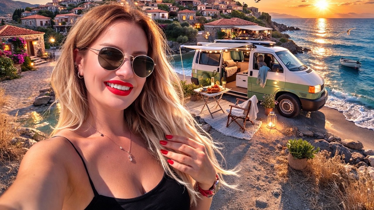 Karavanla Midilli 🇬🇷 | Molyvos’ta Yaz Molası (6. Bölüm)