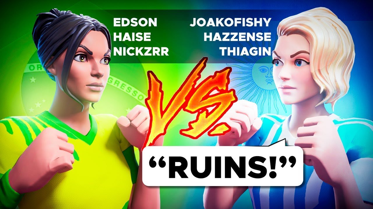 BRASIL vs ARGENTINA no 3V3 *TÓXICO  | mojak 🏆