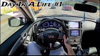 Infiniti Q50 POV Drive | A Day In Life