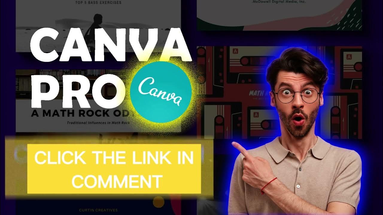 Canva Pro Team Invite Link كانفا برو مجانا YouTube