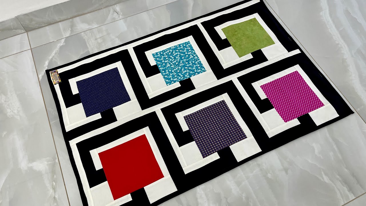 Tapete estilo labirinto, venha aprender com o passo a passo.
