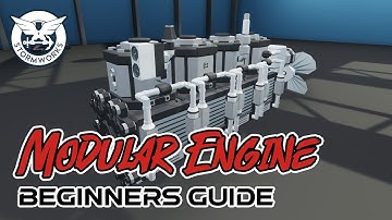 4cyl 5x5 Modular Engine Build Stormworks Tutorial - How To