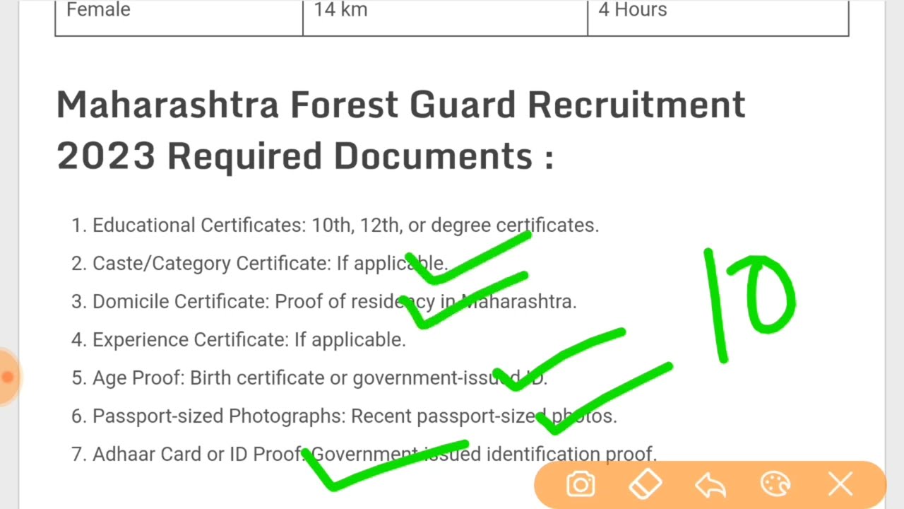 वन विभाग भर्ती 2023 / Forest Guard vacancy 2023 / forest department recruitment 2023 / new vacancy