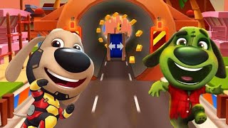 Iron Ben vs Zombie Ben talking tom gold run game #raeedgamertv screenshot 2