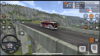 Bus Simulator Indonesia - Dangerous Route Challenge | Extreme Hill Road Gameplay screenshot 1
