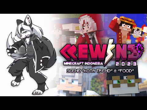 "Kota Trend & Food" Scene || WolepZ (Rewind Minecraft Indonesia 2023)