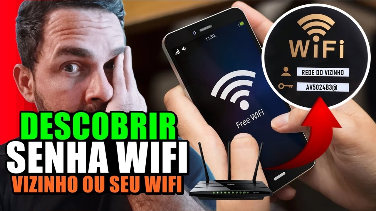 Como DESCOBRIR a SENHA do WIFI do VIZINHO pelo CELULAR? - YouTube