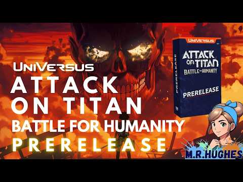 UNBOXING: Attack On Titan Battle For Humanity Prerelease from