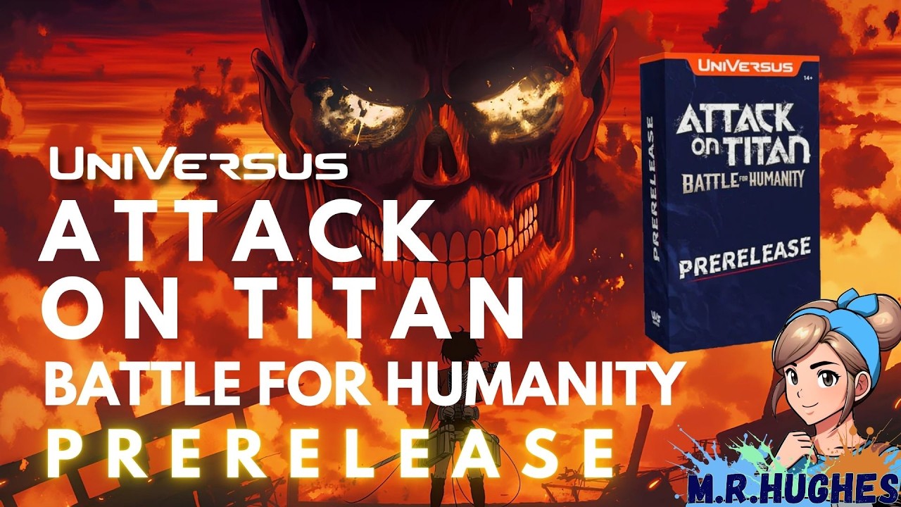 UNBOXING: Attack On Titan Battle For Humanity Prerelease from