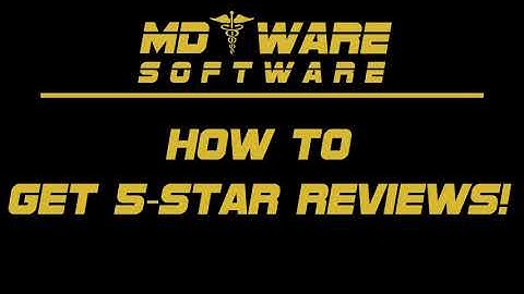 Get 5 star Google Reviews with MDware Automatic Marketing