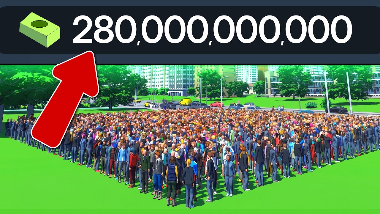 I Tried Spending $280,000,000 to Reach a MILLION Population - Cities Skylines 2