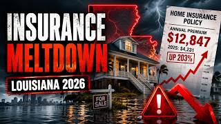 10 Louisiana Housing Markets Facing 2026 Insurance Meltdown