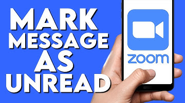 How To Mark A Message As Unread on Zoom