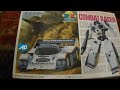 Machine Robo Bandai 1986 Snapfit Kit Combat Racer Porsche 956 (Part 1)