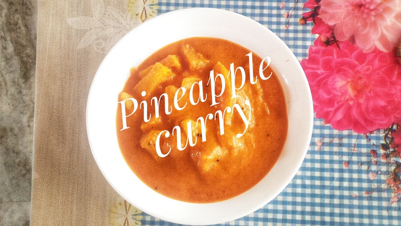 Sweet pineapple curry🍍by Aysha's world cookingrecipe