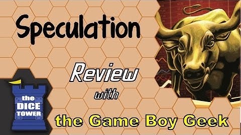 Speculation Review - with the Game Boy Geek