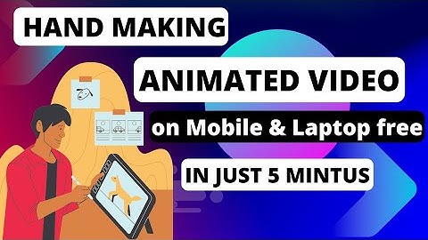 hand making animated videos | 2d animated video | make hand drawn animation videos