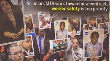 TWU Contract Fight Demonstration at MTA Board