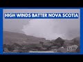 01-10-2024 Peggy&#39;s Cove, Nova Scotia, Canada - High Winds and Big Waves