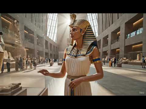 افتتاح المتحف المصرى الكبير والملوك تقدم نفسها للزائرين