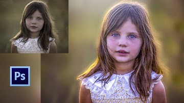 Photoshop Tutorial | How to Edit Outdoor Portrait | ( Blur & Color Background )