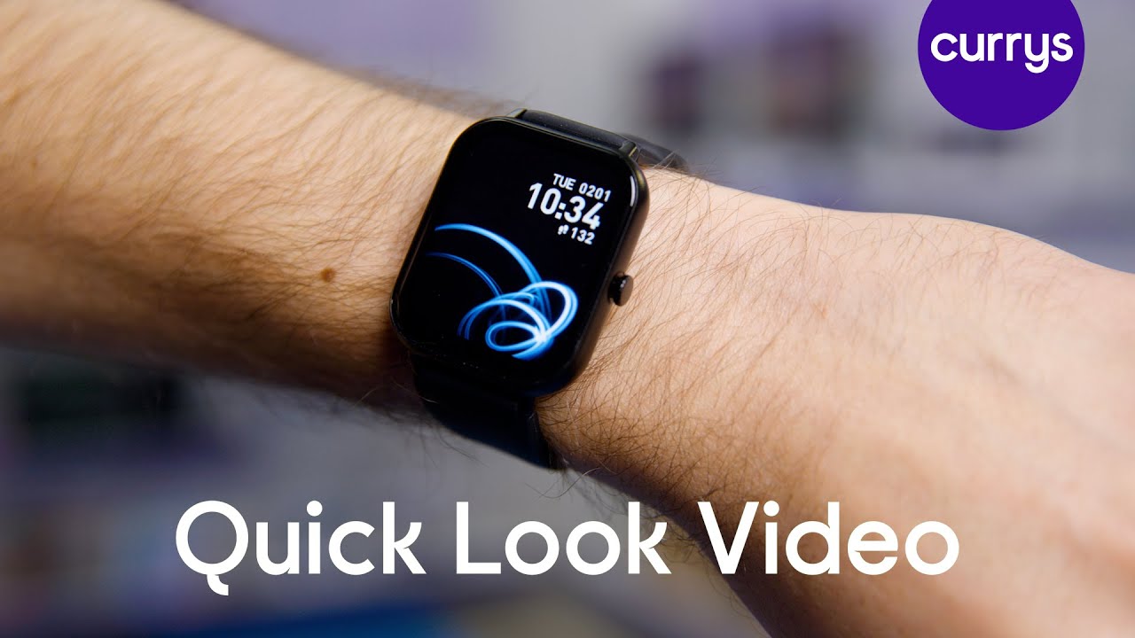 REFLEX ACTIVE Series 23 Smart Watch - Black, Silicone Strap - Quick Look