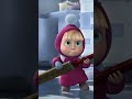 Got you, monster! 🐻❄️🍓#TheMysteryGuest #MashaAndTheBear #Shorts #cartoonforkids #kids