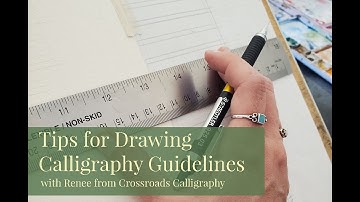 Tips for Drawing Calligraphy Guidelines