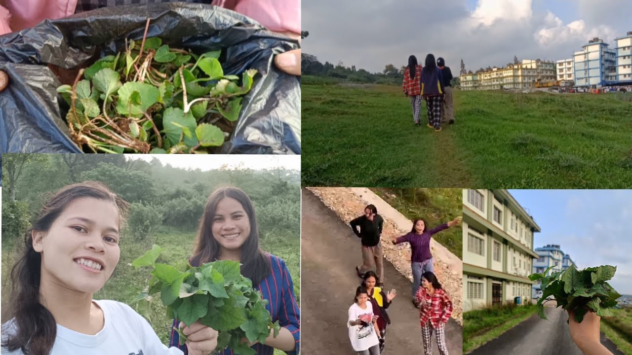 Le uiñ k I cha lum v khait jhur i🥬🥦☘️||Shillong||hostel Life||