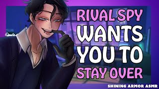 [M4A] Rival Spy Wants You To Stay Over [Audio Roleplay] [Rivals to More?] [Teasing] [Spy X Listener]