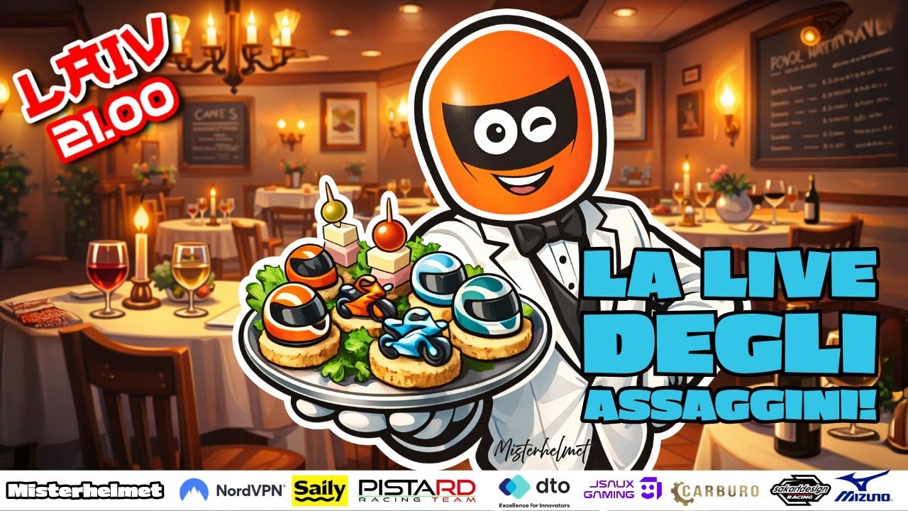 Live Misterhelmet: ASSAGGINI! MOTOGP, SUPERBIKE e Genesio!