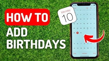 How to Add Birthdays to iPhone Calendar - Full Guide