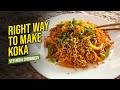 BHUTANESE STYLE KOKA CHOW MEIN RECIPE | Right way to make Koka Veg Chowmein (Noodles)