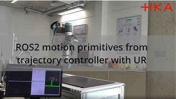 Demo motion primitives from trajectory controller with UR