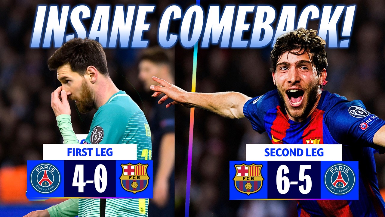 GREATEST Champions League Comebacks of All Time!