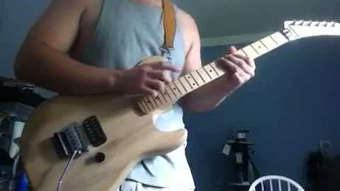 Custom Kramer 5150 EVH guitar solo - Tyler Hodges