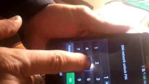 HTC One X Sweden - unlock code not working