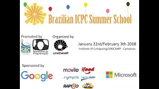 Brazilian ICPC Summer School -- 29 jan 2018 -- 8:30 AM