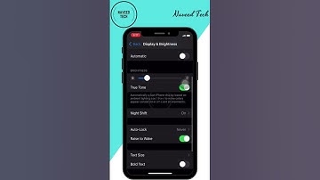 How to turn on (enable) Bold Text in iPhone | iOS 15 l Apple iPhone - Naveed Tech #iPhone #iOS #Bold