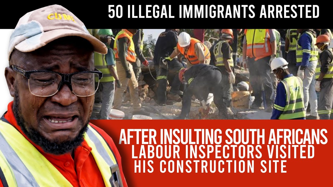 50+ Undocumented Immigrants Arrested in Clayville Raid! Massive Labour Crackdown in Ekurhuleni 🇿🇦
