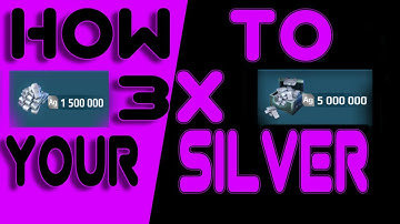 HOW TO MAKE SILVER FAST FREE TO PLAY : war robots life hacks!!!!!!