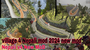 Exploring the Nepali V4 Map Mod in Bussid