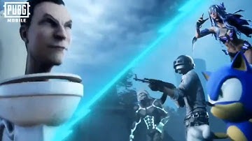 PUBG Sonic vs Skibidi Toilet Collab Commercial