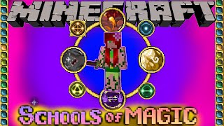 D&D Magic for Minecraft. A mod Showcase of Schools of Magic