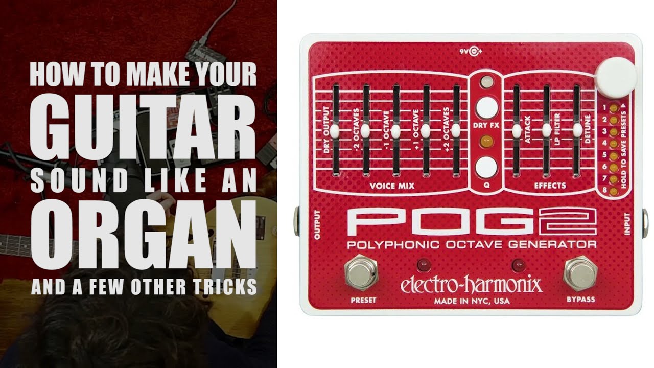 How to make your Guitar sound like an ORGAN! (and a few other tricks