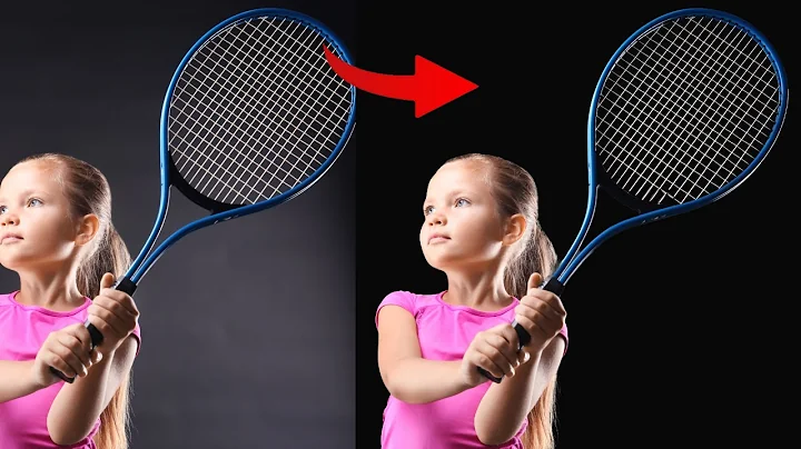 How to Cut Out a Tennis Racket in Photoshop | Complex Object Cutout Tutorial