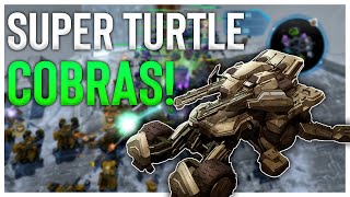 We SUPER TURTLED with COBRAS in Halo Wars 1!